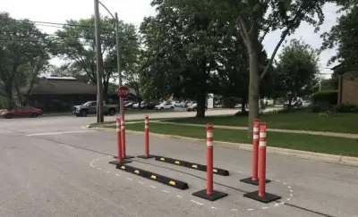Mount Prospect residents unhappy with temporary traffic calming on cut-through