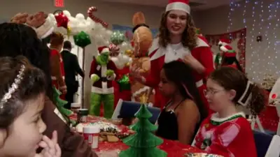 American Heritage Schools pre-med students host annual holiday party for pediatric cancer patients in Fort Lauderdale