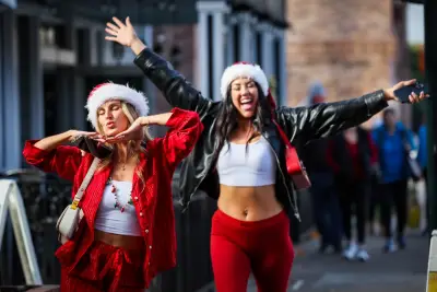 Danville celebrates first SantaCon and the event’s creators approve