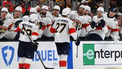 Panthers’ Eetu Luostarinen will miss time because of a barbecue mishap, adding to team’s injury woes