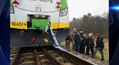Poland blames Russia after rail track used to transport aid to Ukraine is destroyed by ‘act of sabotage’