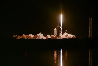 Four astronauts launch to the space station as NASA grapples with strange twist in leak issue
