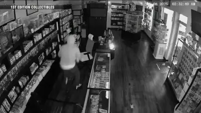 Smash and grab thief steals $115K worth of Pokémon collectibles from New Bedford store