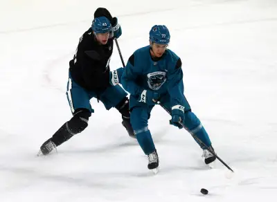 Michael Misa soaks in knowledge from Sharks icons, is steadfast in his goal