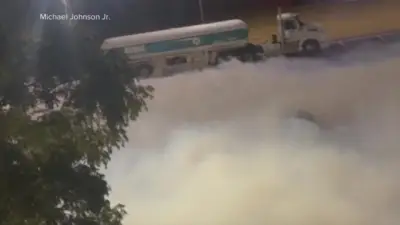Ammonia gas leak from tanker truck in Oklahoma sickens dozens and forces evacuations