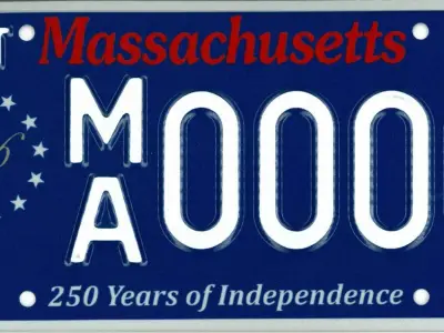 Here’s what to know about the state’s new commemorative 250th license plate