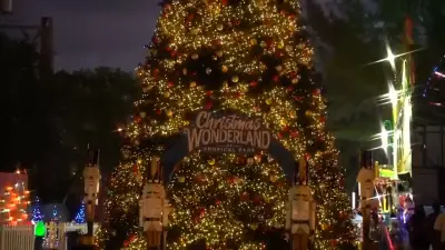 Immerse yourself in a tropical world of thrills and holiday cheer at Christmas Wonderland