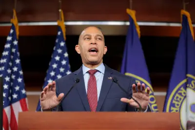 Hakeem Jeffries says "aggressive diplomacy," not war, is the best way to deal with Iran