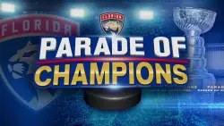 Fans arrive on Fort Lauderdale Beach for Panthers parade and rally