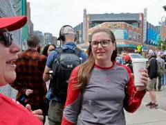 Sen. Bernie Sanders speaks up for Fenway workers