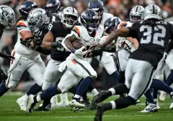 Broncos RB RJ Harvey shows he’s ‘grown up quick’ in punishing performance vs. Raiders
