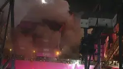 Fire on Los Angeles container ship prompts shelter-in-place order for nearby communities