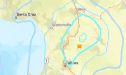 Earthquake in San Benito County felt in the South Bay