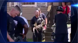 Alligator recovered from Milwaukee house fire