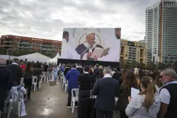 Pope Leo wraps up his visit to Lebanon with prayers at the site of Beirut's port blast