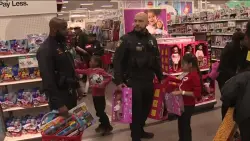 Hundreds of Boston kids fill carts with officers for annual ‘shop with a cop’