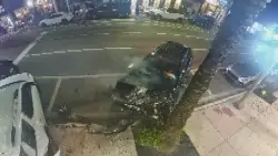 4 hospitalized after SUV crashes into parked cars in Surfside