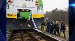 Poland blames Russia after rail track used to transport aid to Ukraine is destroyed by ‘act of sabotage’