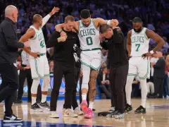 Celtics’ Jayson Tatum provides brief update on Achilles rehab