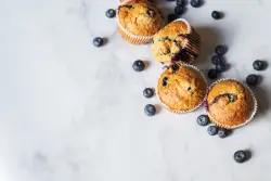 The brown butter blueberry muffin built for winter