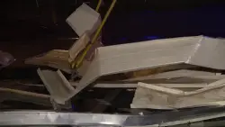 Mobile homes damaged, debris left behind after tornado ripped through Largo