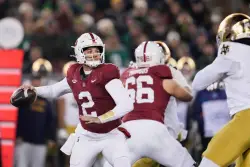 Despite blowout loss to No. 9 Notre Dame, Stanford takes positives from 4-8 season