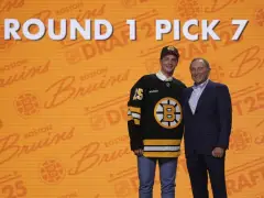5 things to know about Bruins 1st-round pick James Hagens 