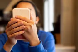Screen addiction and suicidal behaviors are linked for teens, a study shows