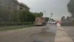 Downed power line sets car on fire in Fort Lauderdale; over 2K customers affected
