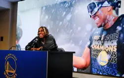 Beloved former Warrior Kevon Looney welcomed back to Bay Area: ‘So many memories’