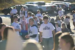 Month after shooting, Evergreen High holds emotional homecoming: ‘We can be kids again’