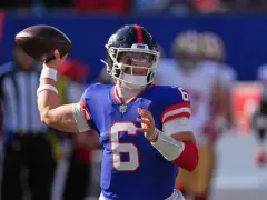 Giants QB Jaxson Dart (concussion) cleared for Monday Night Football vs. Patriots