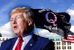 How the QAnon movement entered mainstream politics – and why the silence on Epstein files matters