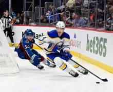 No Valeri Nichushkin, no problem for Gavin Brindley, new-look Avalanche second line