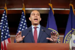 Hakeem Jeffries says "aggressive diplomacy," not war, is the best way to deal with Iran