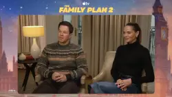 Mark Wahlberg, cast of The Family Plan 2 talk about their vacation, moving to Florida and living a double life
