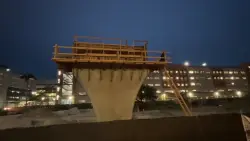 FIU pedestrian bridge construction causes nightly closures in West Miami-Dade