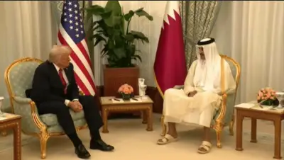 Trump marvels at wealth of his Arab hosts while he eyes White House and Air Force One upgrades