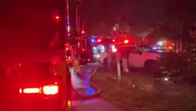 1 hospitalized after SW Miami-Dade home erupts in flames