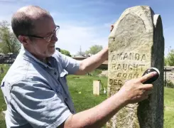 'Like a jigsaw puzzle': Researching history and working in local cemeteries a passion for retiree