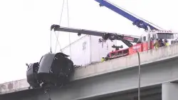 ‘I don’t wanna die’: 911 calls released from semi dangling off I-65 in Louisville